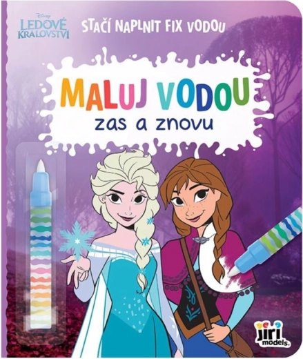 Książka Maluj wodą Kraina Lodu