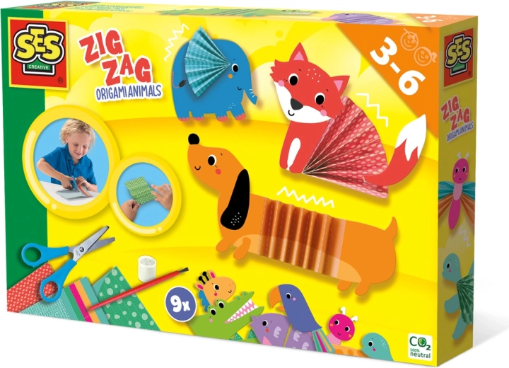 Origami zwierzątka Zygzak