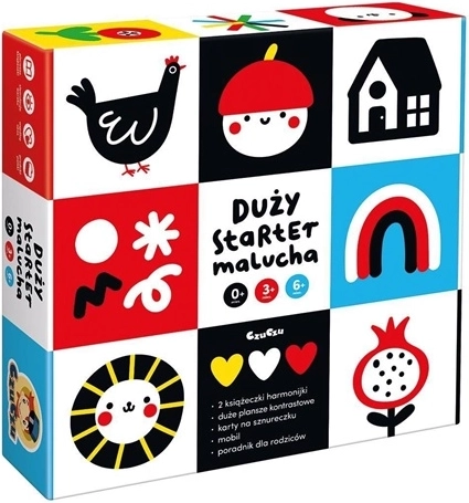 CzuCzu duży zestaw startowy dla niemowląt 0 m+ / 3 m+ / 6 m+
