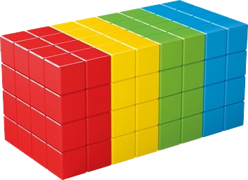 Geomag Magicube Full Color – magnetyczna układanka 128 klocków