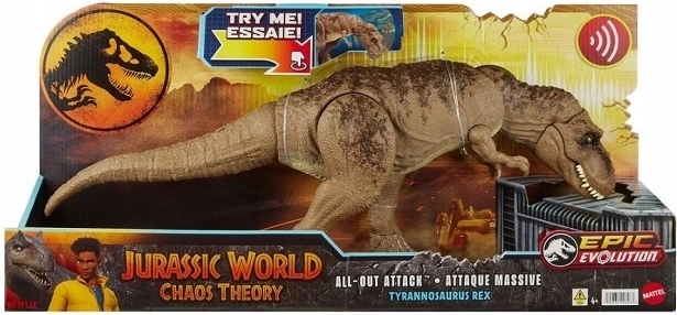 Jurassic World T‑Rex totalny atak