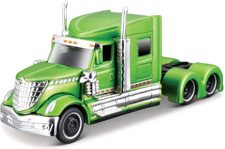 Maisto Design Custom Rigs International Lone Star zielony 1:64