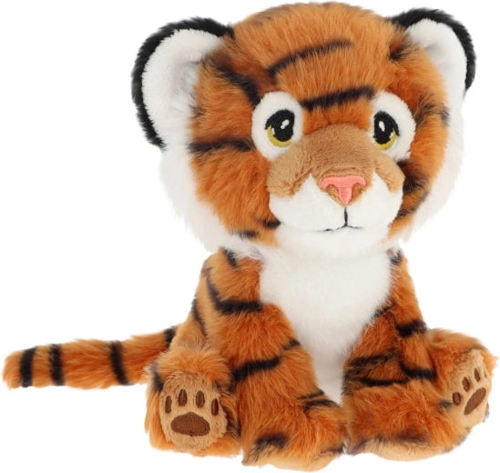 Keel Toys Keeleco pluszowy tygrys z recyklingowanych plastików 14 cm