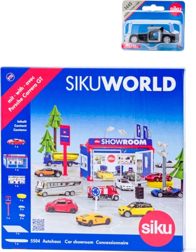 SIKU World salon samochodowy z autem