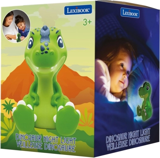 Lexibook kieszonkowa lampka 3D dinozaur