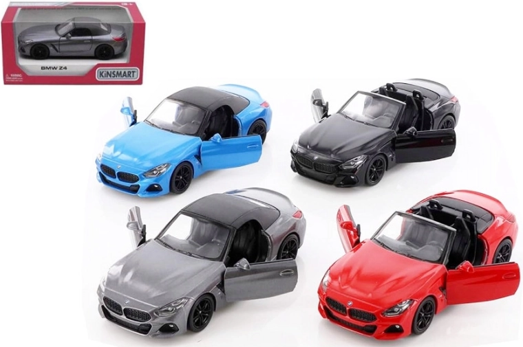 Metalowy model auta BMW Z4 1:34 z napędem Pull Back