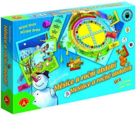 Alexander Miesiące i pory roku – edukacyjna gra planszowa dla dzieci