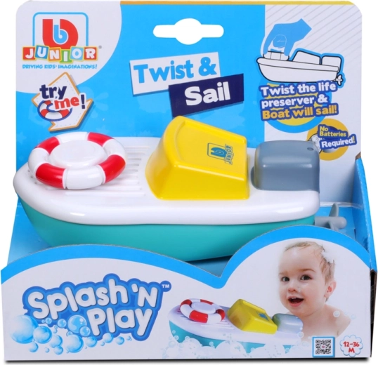 BB Junior nakręcana łódeczka do wody