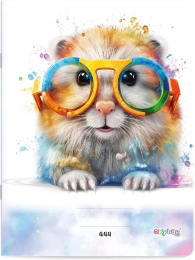 Zeszyt A4 w linie z chomikiem, 40 kartek