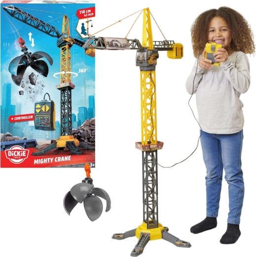 Zdalnie sterowany żuraw z kulą wyburzeniową 110 cm VOLVO od Dickie Toys