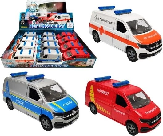 Volkswagen T6 auto służbowe z napędem pull back (3 warianty)