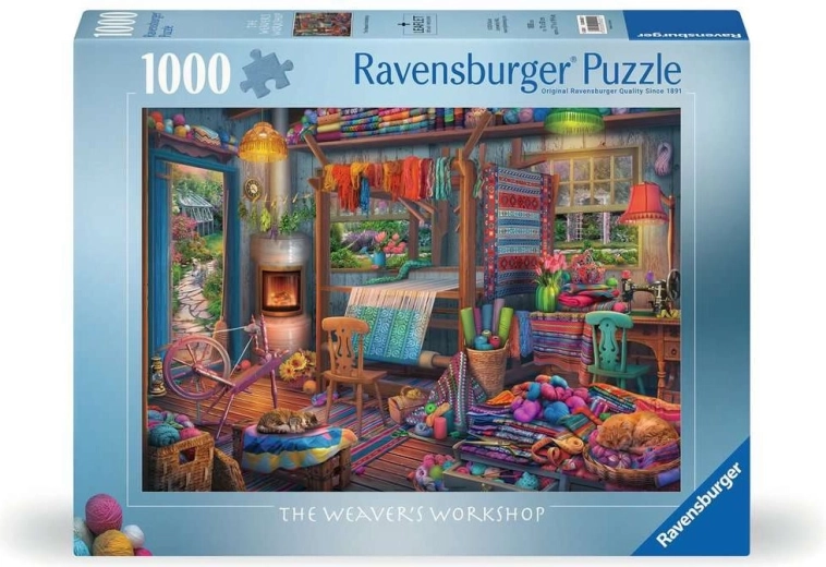 Ravensburger Puzzle warsztat tkacki 1000 elementów