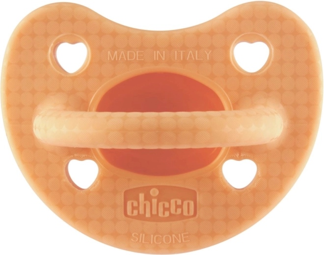 Chicco smoczek Physioforma Luxe 2–6 m, pomarańczowy