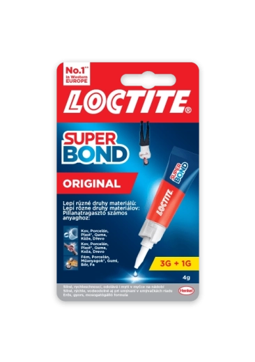 Loctite Super Bond Original 4 g – płynny klej błyskawiczny