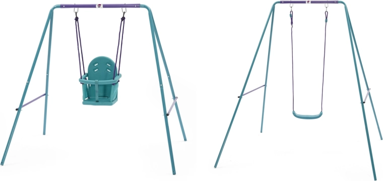 Metalowa huśtawka Plum 2w1