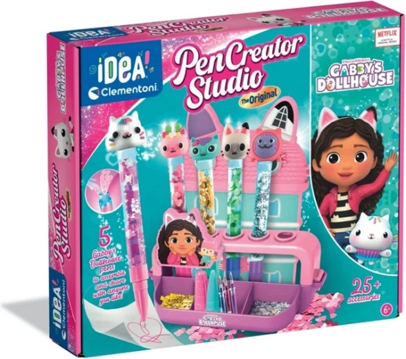 Clementoni kreatywny zestaw – fabryka długopisów GABBY’S DOLLHOUSE