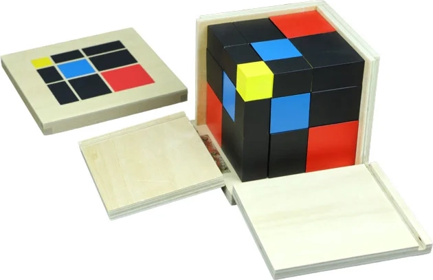 Moyo Montessori sześcian trójmianowy