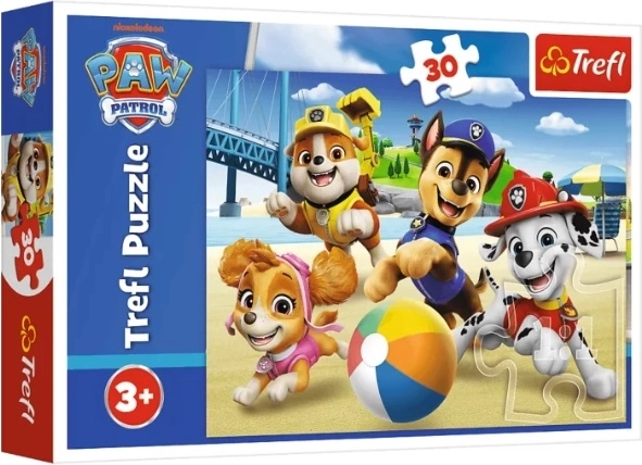 Puzzle Psi Patrol „Cztery łapy” (30 elementów)
