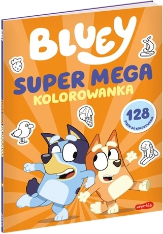 Bluey super mega kolorowanka