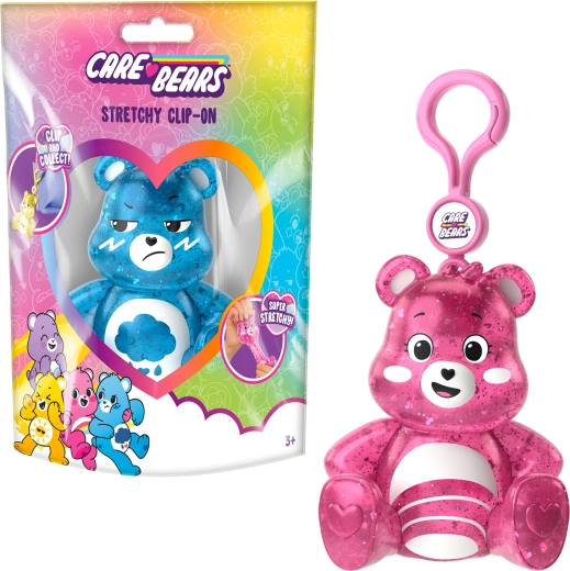 Care Bears gniotek brelok z klipsem - wariant losowy - 1 sztuka