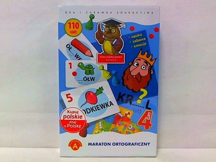 Edu sowa Maraton ortograficzny – gra edukacyjna