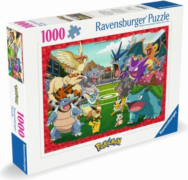 Puzzle 1000 elementów POKÉMON – Ostateczne starcie Ravensburger