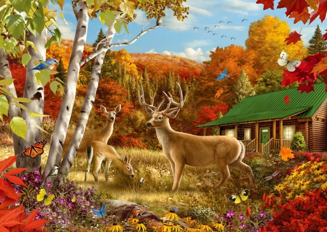 Puzzle ENJOY Gdzieś na polu 1000 elementów