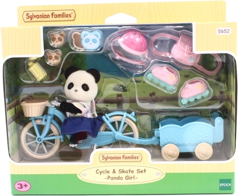 Sylvanian Families rowerowa wycieczka pandy Rosaliny