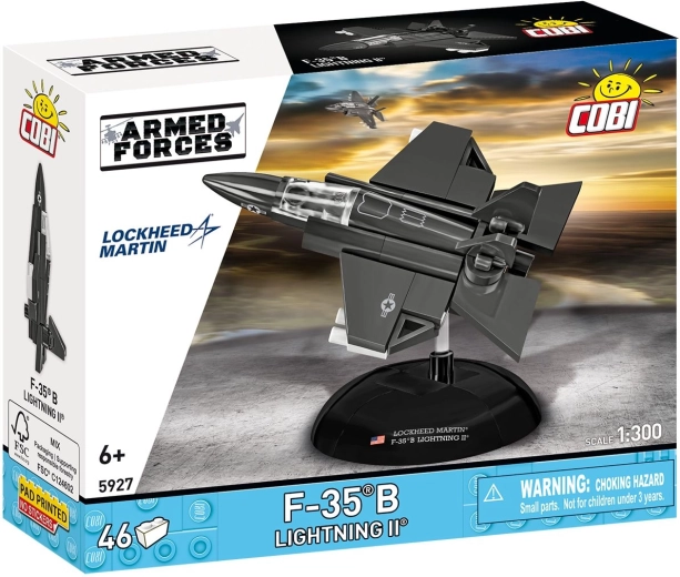 Cobi Armed Forces Lockheed Martin F-35B Lightning II 1:300 zestaw konstrukcyjny 46 elementów