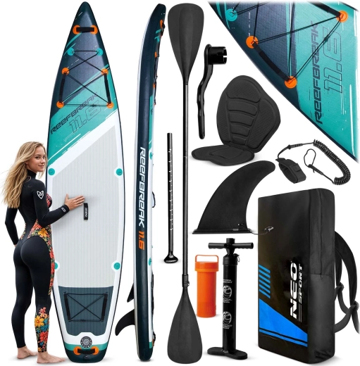 Nadmuchiwany paddleboard Reefbreak 350 × 81 × 15 cm Neo-Sport
