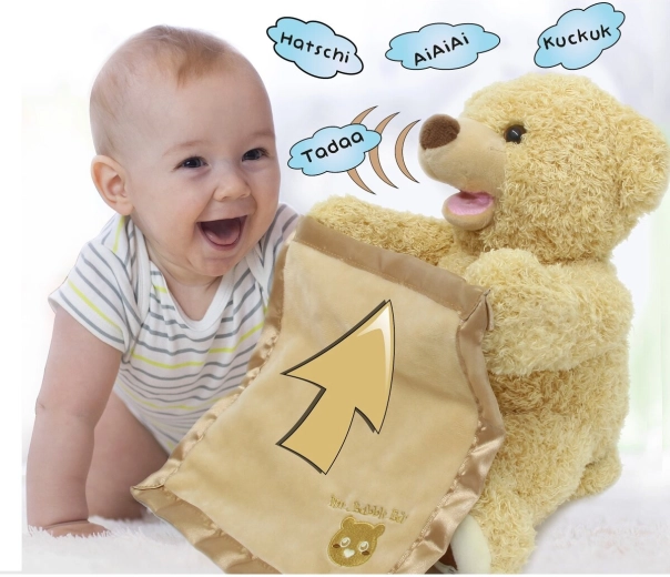 Jamara interaktywny pluszowy miś Mr. Babble Bear brązowy