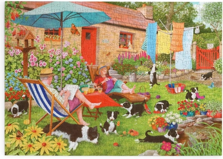 Puzzle House of Puzzles Chwile relaksu z 500 dużych elementów