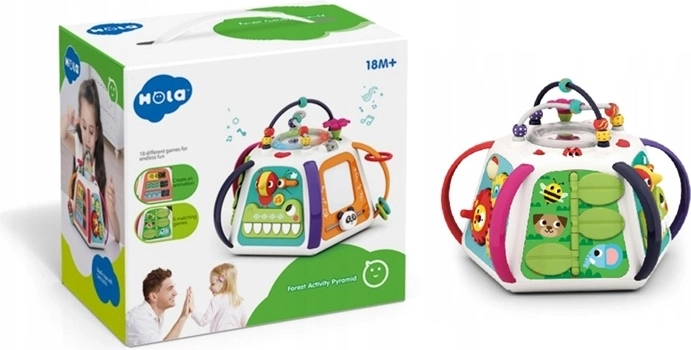 Interaktywna piramida edukacyjna Hola