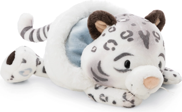 Pluszowy śnieżny lampart Eleni Snowbell od NICI GREEN, leżący 20 cm