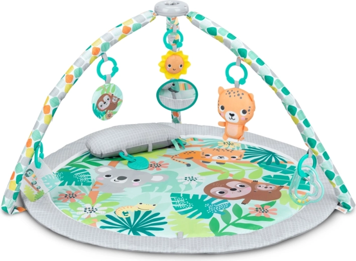 Bright Starts mata edukacyjna z pałąkiem Wild Rainforest FoldAway