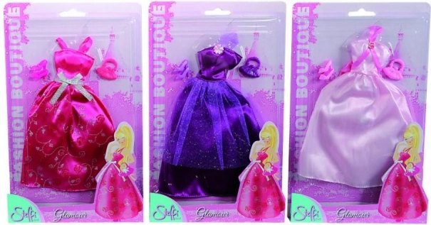 Eleganckie sukienki dla lalki Steffi