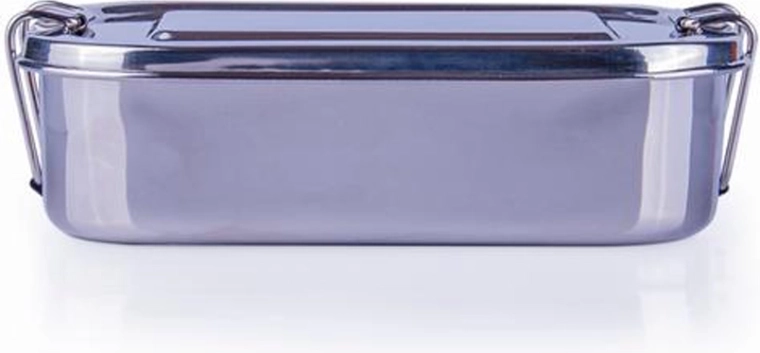 Nierdziana puszka Tiffin z błyszczącą powierzchnią 1 l