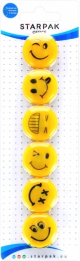 Magnesy buźki 3 cm (opakowanie 6 szt.)