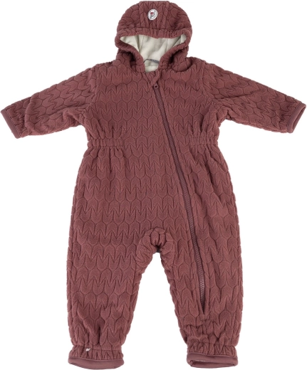 LODGER polarowy kombinezon Skier Empire Rosewood 3–6 miesięcy