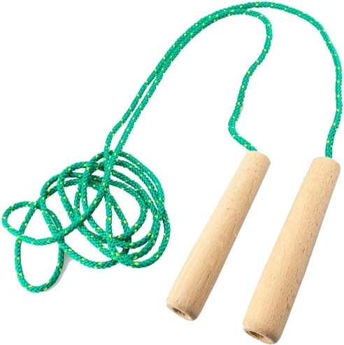 Skakanka z drewnianymi rączkami 2,5 m