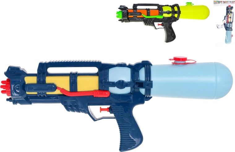 Pistolet na wodę 42 cm z zbiornikiem i pompką dla dzieci