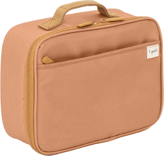 3 Sprouts torba na drugie śniadanie recycled rust