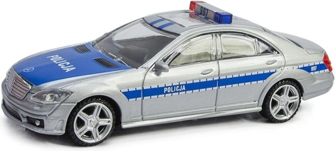 Rastar Mercedes S 63 AMG policja model auta 1:43 - 1 szt.