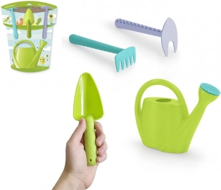 Zestaw plastikowych narzędzi ogrodowych dla dzieci 4 szt.