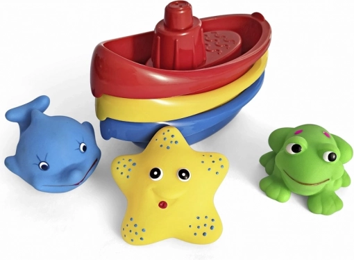 Łódeczki ze zwierzątkami do wanny