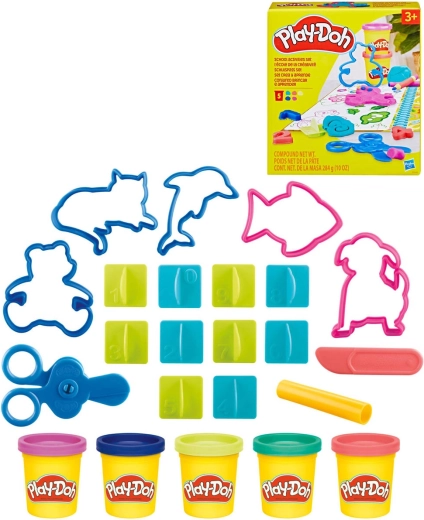 Play-Doh szkolny zestaw kreatywny z masą plastyczną i narzędziami