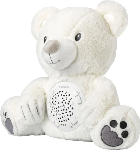 Usypiacz 3w1 projektor z oświetleniem, muzyką i timerem niedźwiedź polarny