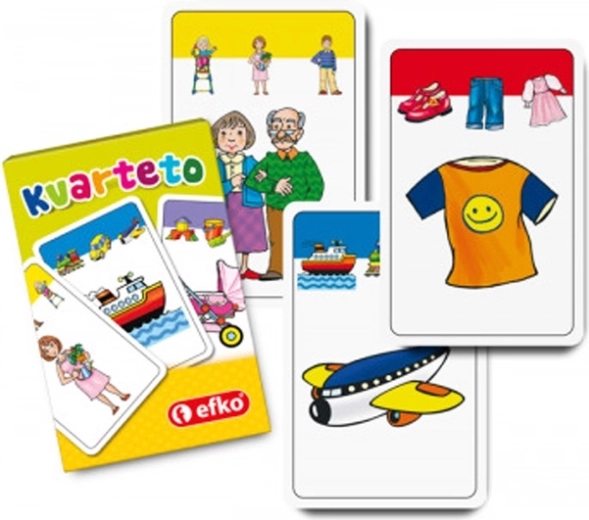 EFKO Baby kwarteto – dziecięca gra karciana