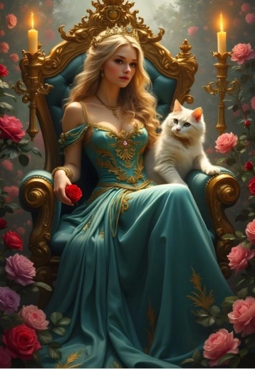 Bluebird puzzle Królowa róż 1000 elementów