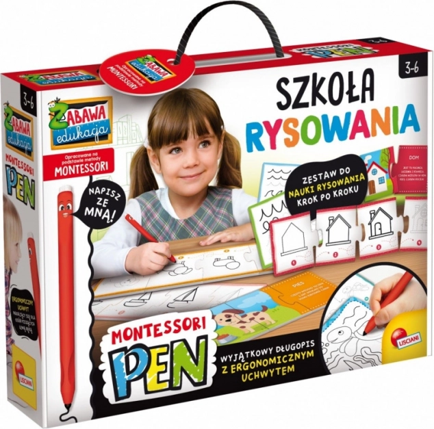 Zestaw szkolny Montessori do rysowania piórem